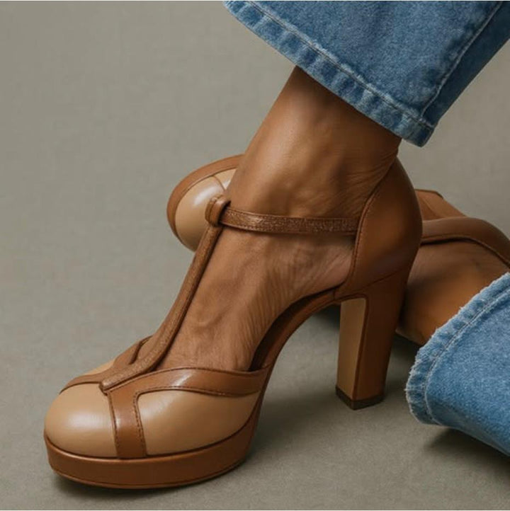 Criselmara™ | Elegant and Comfortable Heeled Sandals