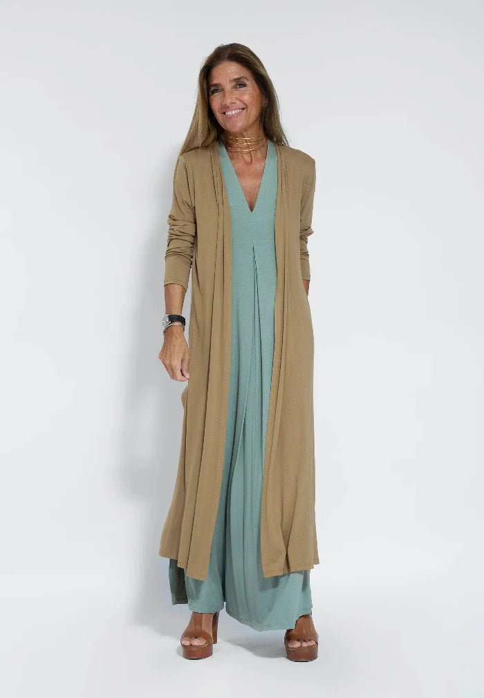 Ayania - Slimming dress and vest set